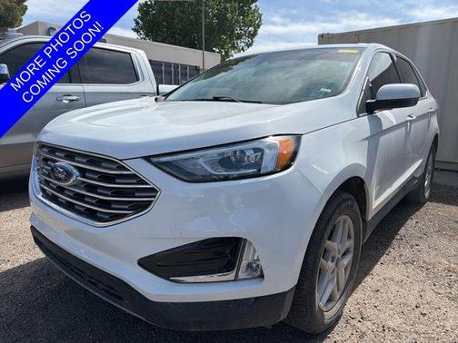 Oxford White 2022 Ford Edge SEL