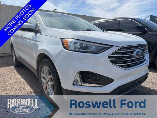 Oxford White 2022 Ford Edge SEL