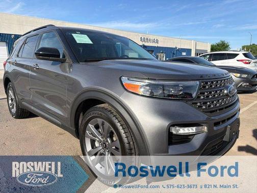 Carbonized Gray Metallic 2023 Ford Explorer XLT