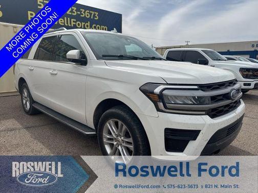 Star White Metallic Tri-Coat 2022 Ford Expedition Max XLT