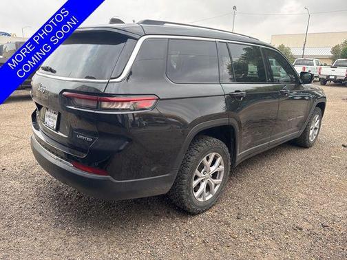 Diamond Black Crystal Pearlcoat 2021 Jeep Grand Cherokee L Limited