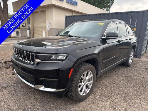 Diamond Black Crystal Pearlcoat 2021 Jeep Grand Cherokee L Limited