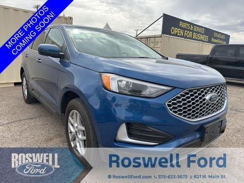 Atlas Blue Metallic 2024 Ford Edge SEL