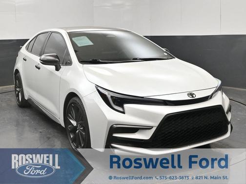 Wind Chill Pearl 2025 Toyota Corolla SE