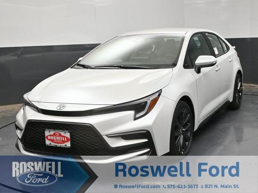 Wind Chill Pearl 2025 Toyota Corolla SE