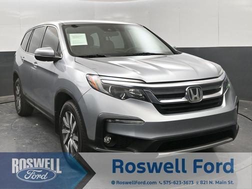 Lunar Silver Metallic 2021 Honda Pilot 2WD EX