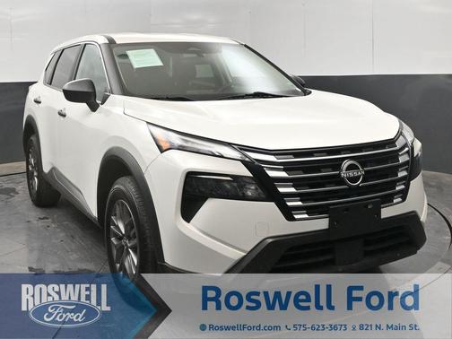 Glacier White 2024 Nissan Rogue S