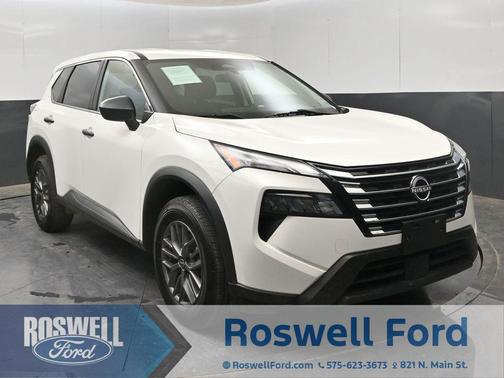 Glacier White 2024 Nissan Rogue S