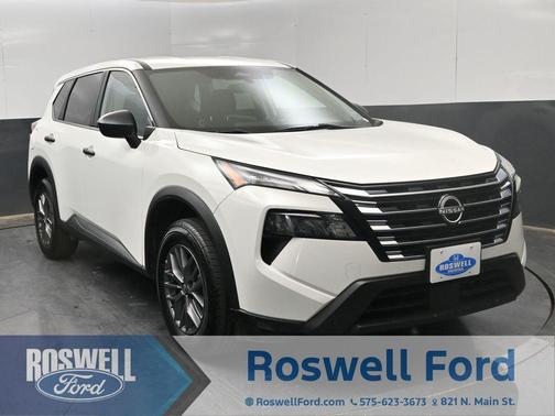 Glacier White 2024 Nissan Rogue S