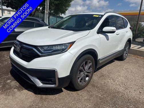 Platinum White Pearl 2020 Honda CR-V AWD Touring