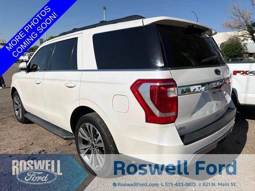 White Platinum Clearcoat Metallic 2019 Ford Expedition XLT