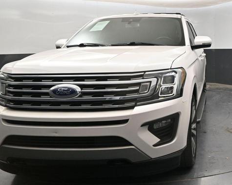 White Platinum Clearcoat Metallic 2019 Ford Expedition XLT