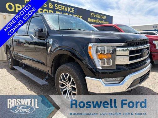 Agate Black Metallic 2022 Ford F-150 Lariat