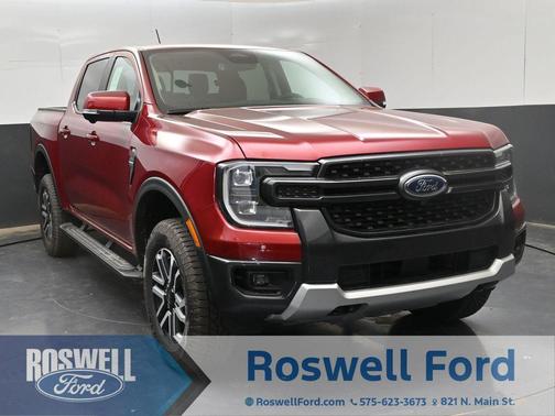 Ruby Red Metallic 2025 Ford Ranger Lariat