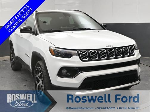 Bright White Clearcoat 2024 Jeep Compass Limited