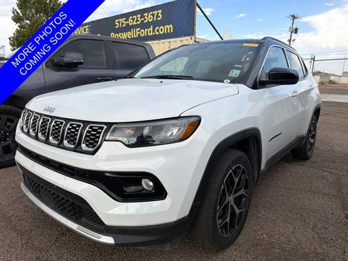 Bright White Clearcoat 2024 Jeep Compass Limited