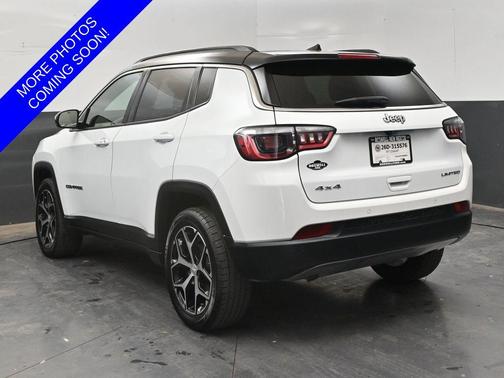 Bright White Clearcoat 2024 Jeep Compass Limited