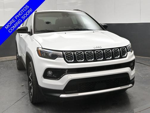 Bright White Clearcoat 2024 Jeep Compass Limited