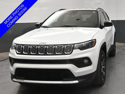 Bright White Clearcoat 2024 Jeep Compass Limited