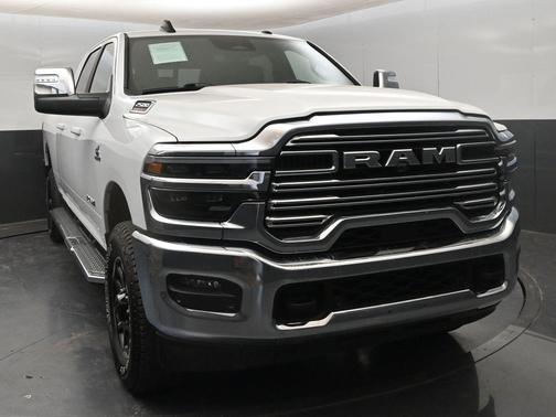 Bright White Clearcoat 2025 RAM 2500 Laramie Mega Cab 4x4 6'4' Box