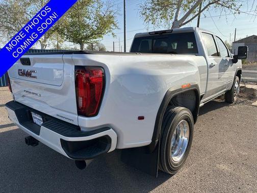 White Frost Tricoat 2021 GMC Sierra 3500 Denali