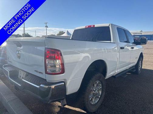 Bright White Clearcoat 2023 RAM 2500 Big Horn Crew Cab 4x4 6'4' Box