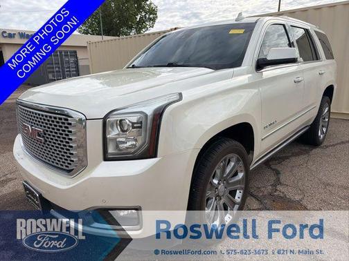 White Diamond Tricoat 2015 GMC Yukon Denali