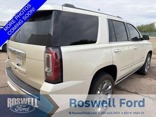 White Diamond Tricoat 2015 GMC Yukon Denali