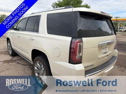 White Diamond Tricoat 2015 GMC Yukon Denali
