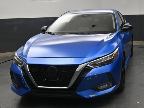 Electric Blue Metallic 2021 Nissan Sentra SR