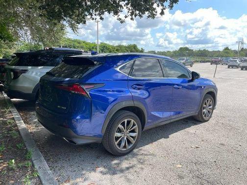 Ultrasonic Blue Mica 2.0 2020 Lexus NX 300 F Sport