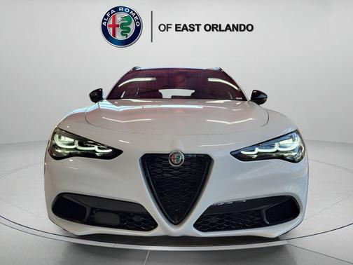 Milano White 2025 Alfa Romeo Stelvio Sprint AWD