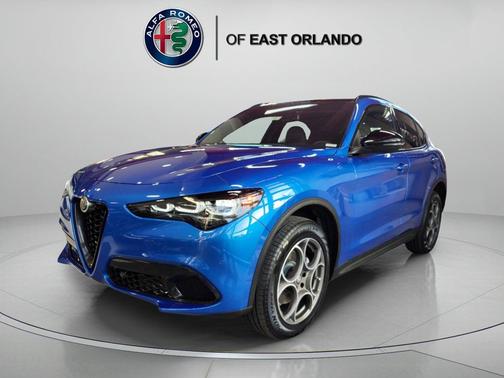 Misano Blue Metallic 2025 Alfa Romeo Stelvio Sprint AWD