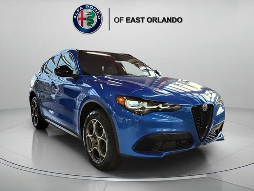 Misano Blue Metallic 2025 Alfa Romeo Stelvio Sprint AWD