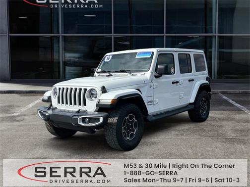 2018 Jeep Wrangler Unlimited Sahara
