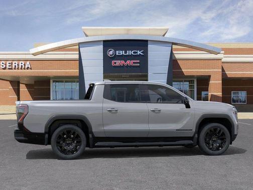 Thunderstorm Gray 2026 GMC Sierra EV Standard Range Elevation
