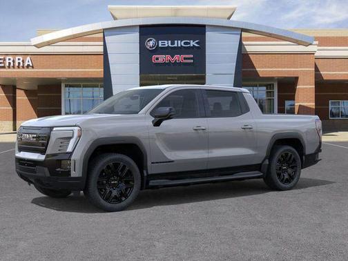 Thunderstorm Gray 2026 GMC Sierra EV Standard Range Elevation
