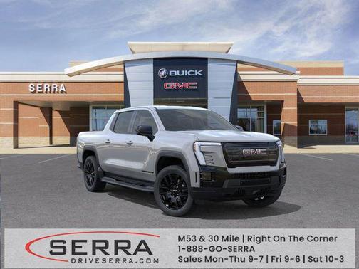 Thunderstorm Gray 2026 GMC Sierra EV Standard Range Elevation