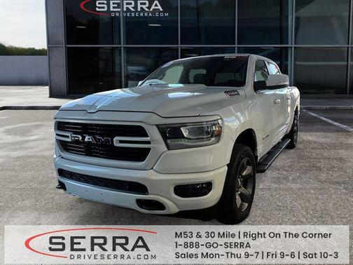 Bright White Clearcoat 2020 RAM 1500 Big Horn/Lone Star