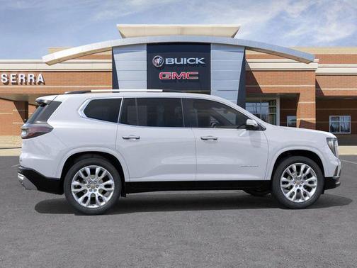 Glacier White Tricoat 2026 GMC Acadia Denali