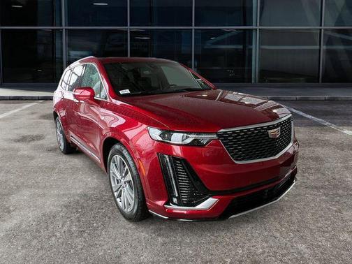 Radiant Red Tintcoat 2025 Cadillac XT6 Premium Luxury AWD