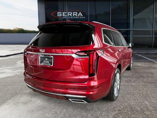 Radiant Red Tintcoat 2025 Cadillac XT6 Premium Luxury AWD