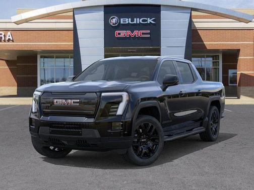 Onyx Black 2026 GMC Sierra EV Standard Range Elevation