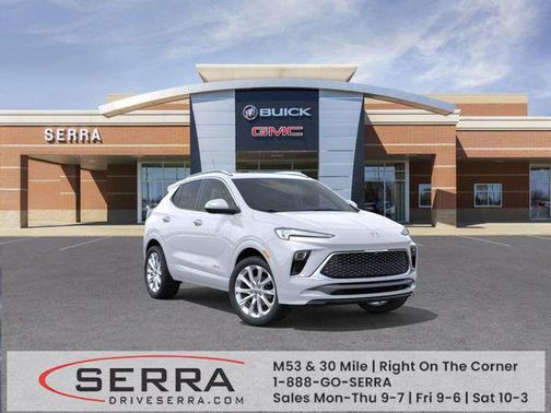 White Frost 2026 Buick Encore GX Avenir