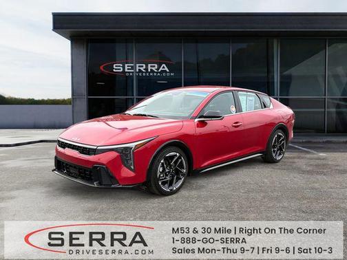 Currant Red 2025 Kia K4 GT-Line