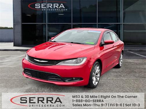 2016 Chrysler 200 S