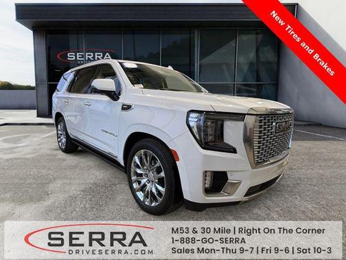 Summit White 2021 GMC Yukon Denali