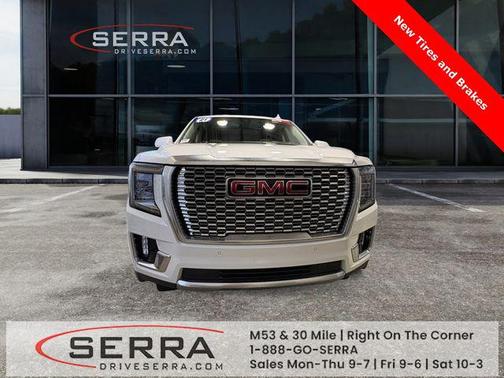 Summit White 2021 GMC Yukon Denali