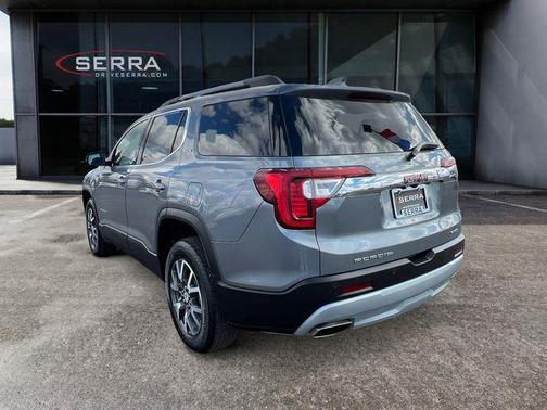 Satin Steel Metallic 2021 GMC Acadia AWD SLE