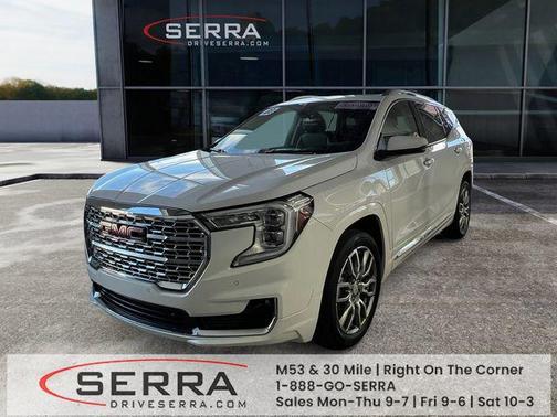 Summit White 2023 GMC Terrain Denali